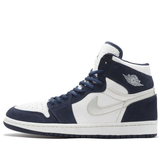 Air Jordan 1 Retro High CO.JP 'Midnight Navy' 2001  136060-101 Iconic Trainers